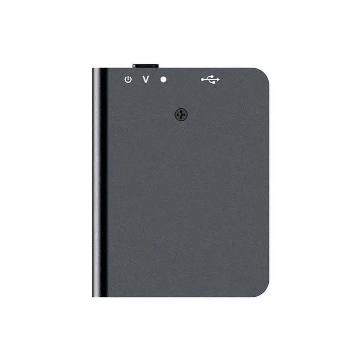 Compact voice-activated mini recorder, perfect for discreetly capturing audio in meetings & lectures.