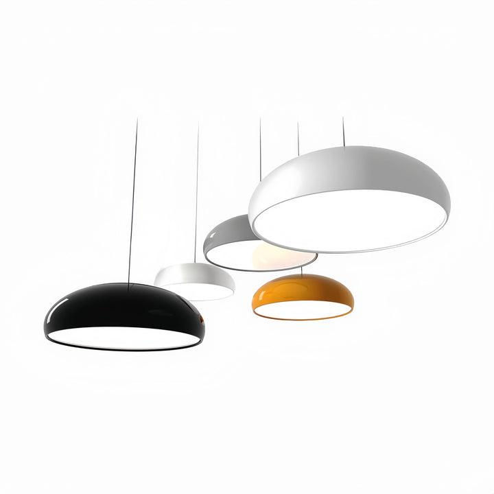 Contemporary metal pendant light, sleek design for modern interiors. Adjustable ambiance.
