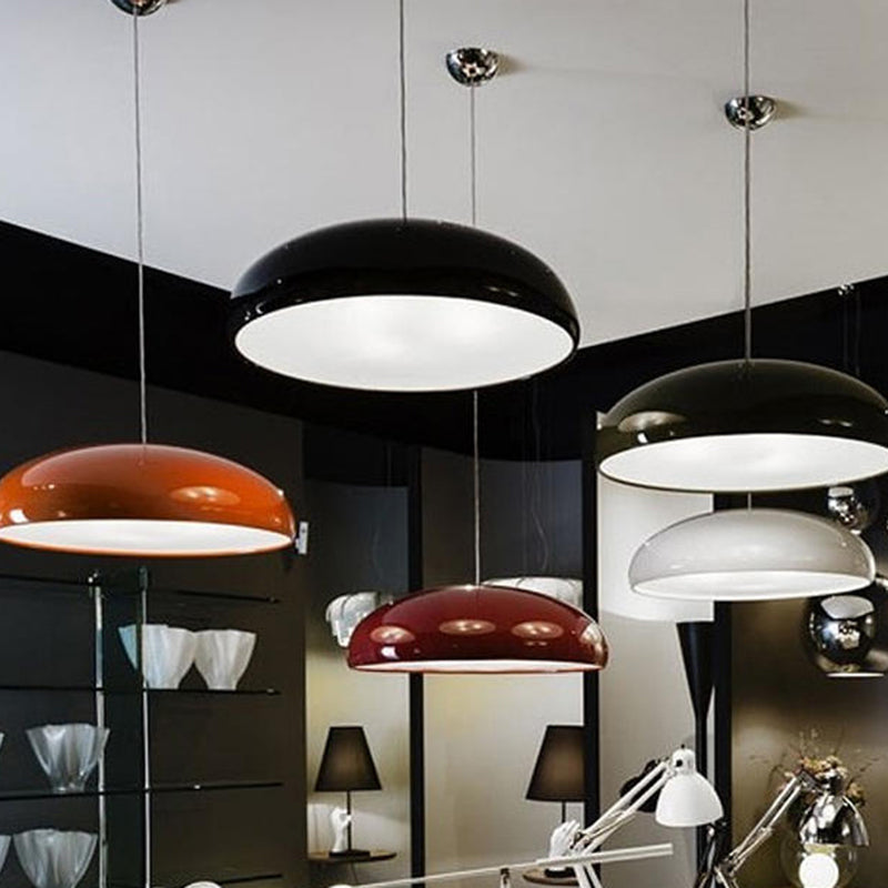 Modern metal pendant ceiling light with adjustable ambiance, ideal for contemporary interior design.