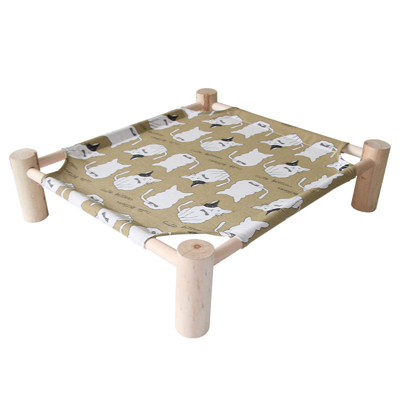 Promote relaxation with a cooling cat hammock, ideal for a peaceful nap.