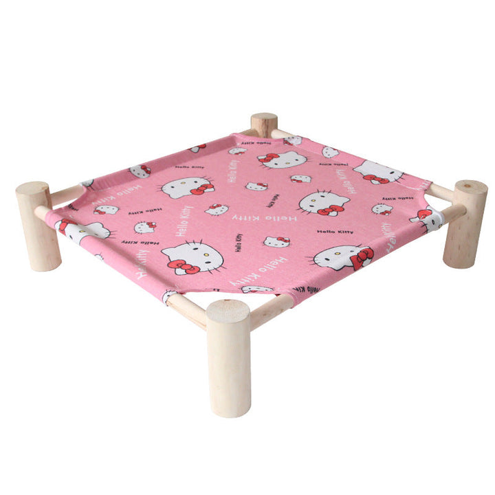 Cooling cat bed and hammock combined for ultimate pet comfort.