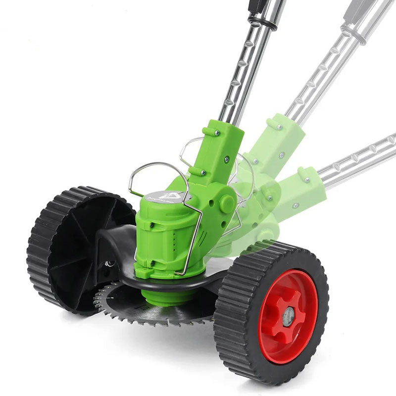 Powerful electric grass cutter for efficient weed eating, lawn edging & garden cleanup.