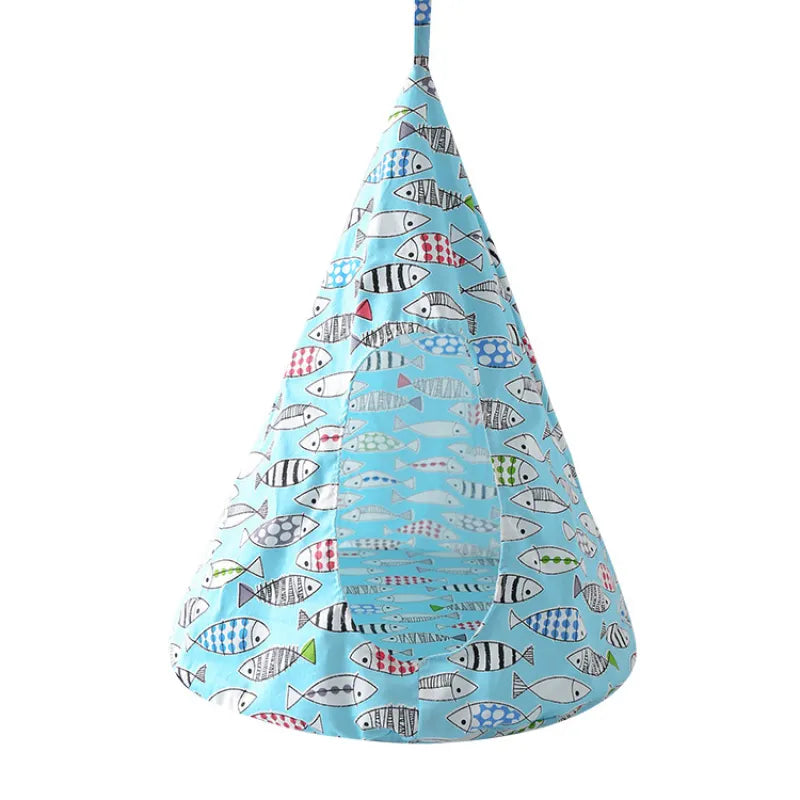 Multi-functional cat tent hammock, a cozy bed and secure sleeping cave for active pets.