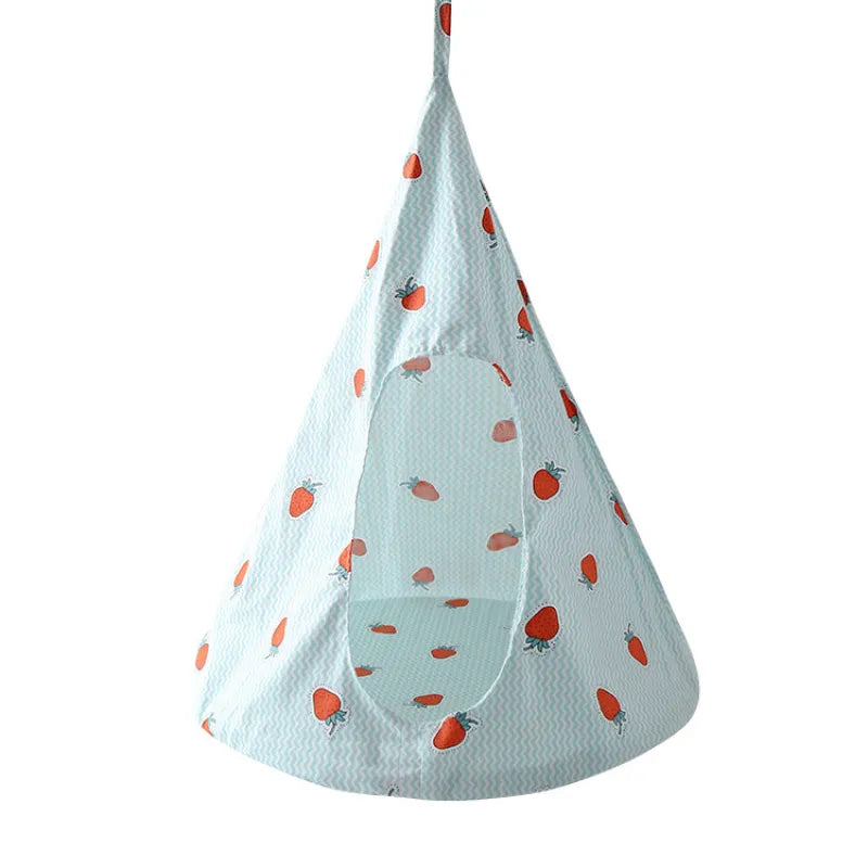 Cat tent hammock bed for indoor pets, a secure and cozy sleeping cave. Easy assembly pet furniture.