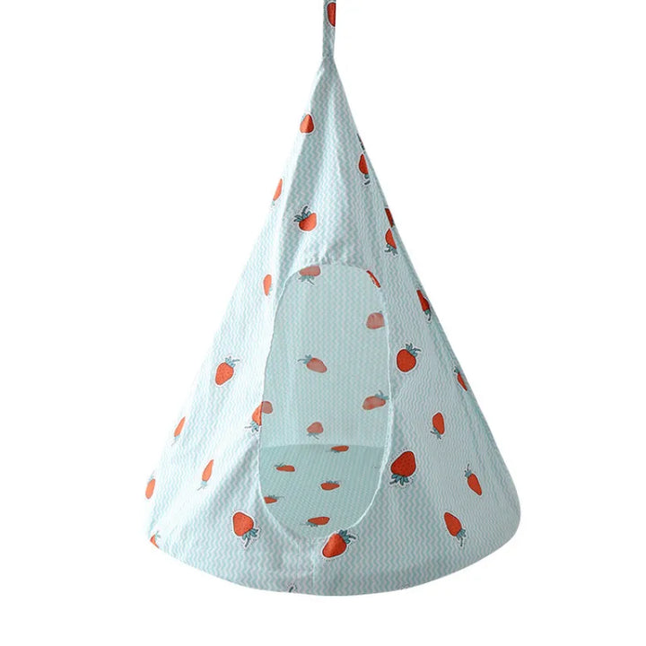 Cat tent hammock bed for indoor pets, a secure and cozy sleeping cave. Easy assembly pet furniture.
