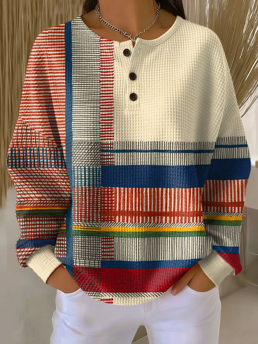 Cozy & elegant women's long sleeve sweater, perfect for chilly winter & autumn comfort. Warm casual jumper.