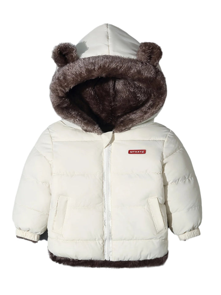 Durable Kids' Bear Hug Winter Coat, perfect for active boys & girls. Warm outerwear for playful outdoor adventures.