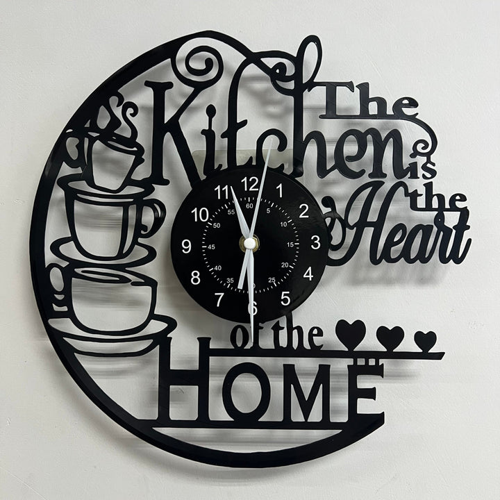 Modern LED kitchen clock, a functional and decorative home accessory.