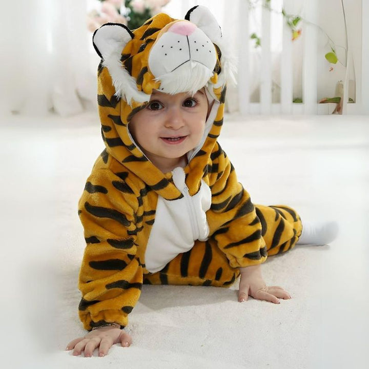Comfortable children's fashion: animal themed toddler jumpsuit.