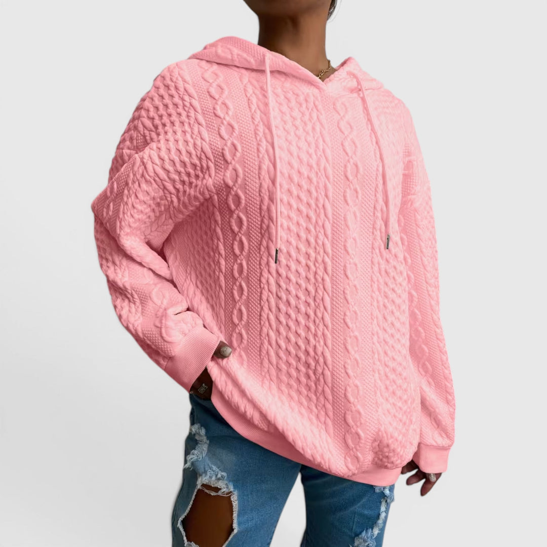 Comfortable Plus Size Women's Long Sleeve Relaxed Fit Sweatshirt, for casual everyday.