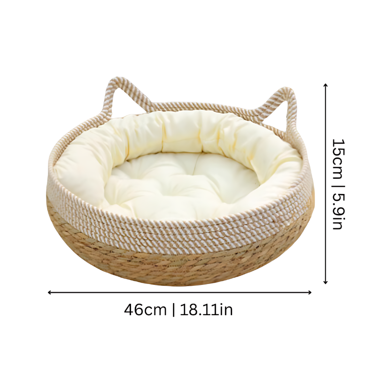 CozyNest premium pet bed designed for ultimate comfort, perfect for indoor cats.