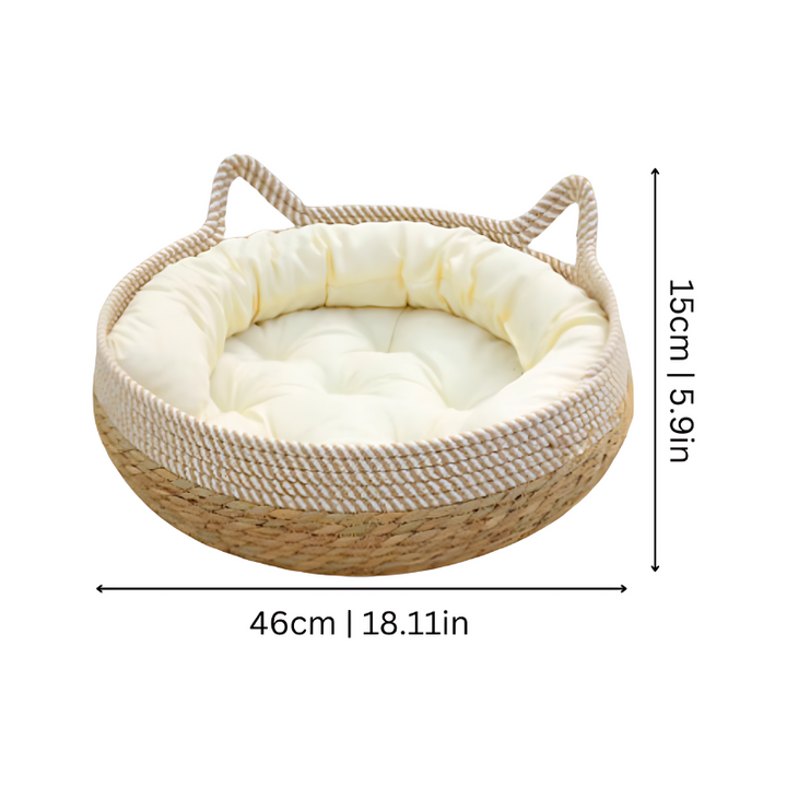 CozyNest premium pet bed designed for ultimate comfort, perfect for indoor cats.