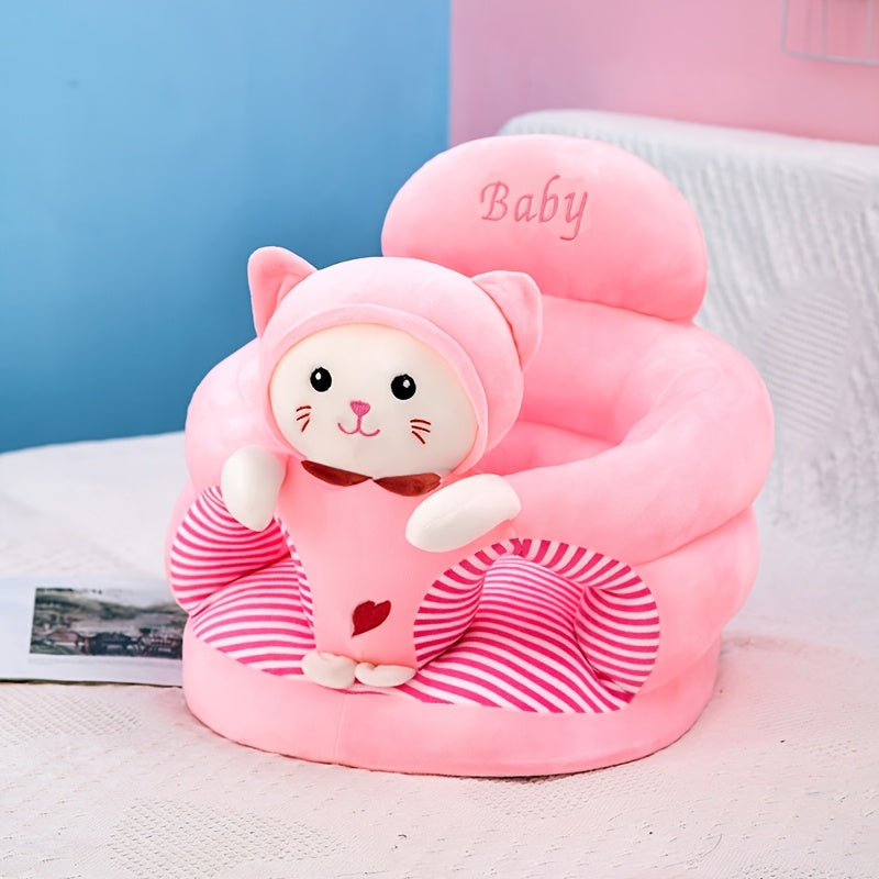 Ideal baby gift: plush support seat for toddlers' early development