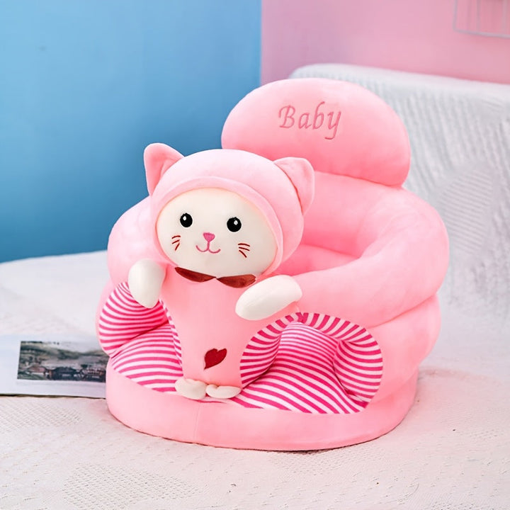 Ideal baby gift: plush support seat for toddlers' early development