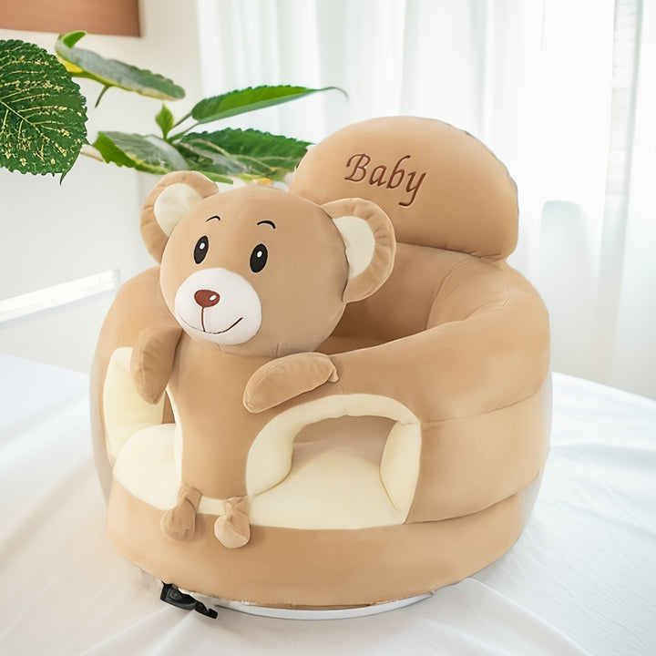 Essential baby item: soft plush chair for safe and fun sitting