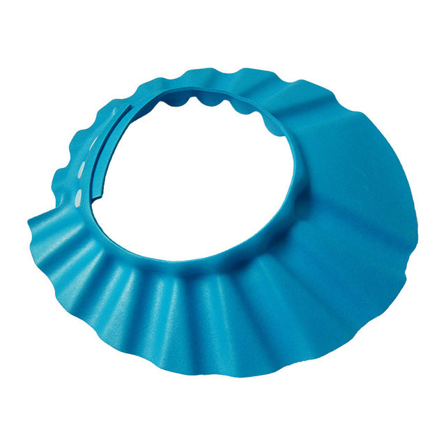Make bath time stress-free with this waterproof baby shampoo hat, a perfect baby shower gift.