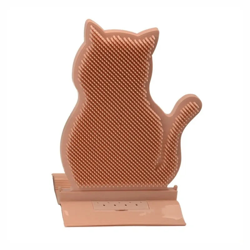 Efficient home essential: cute cat silicone towel holder with anti-slip grip for secure towel storage.