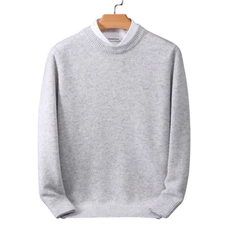Daniel Round Neck Sweater: cozy, comfortable knit for everyday style.