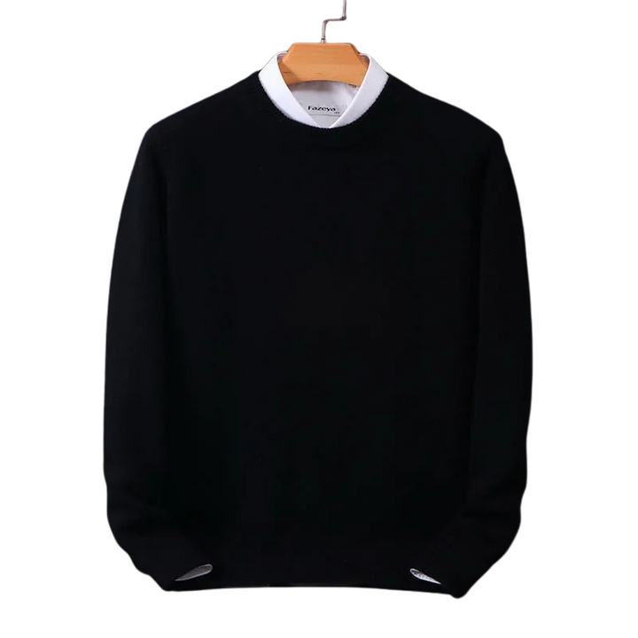 Stylish and versatile Daniel round neck sweater, a wardrobe essential.