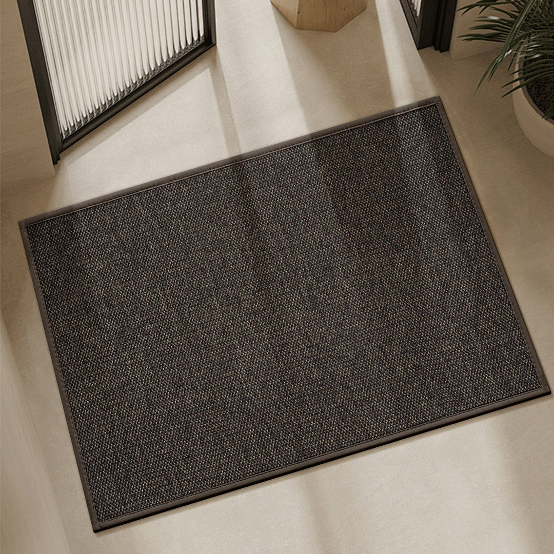 Durable home anti-slip entrance mat, ideal for indoor/outdoor use. Easy clean floor mat.
