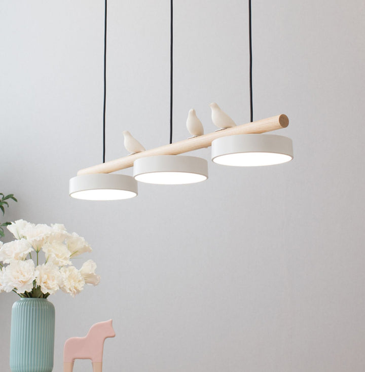 Modern LED bird ceiling light, a unique decorative lamp for home decor.