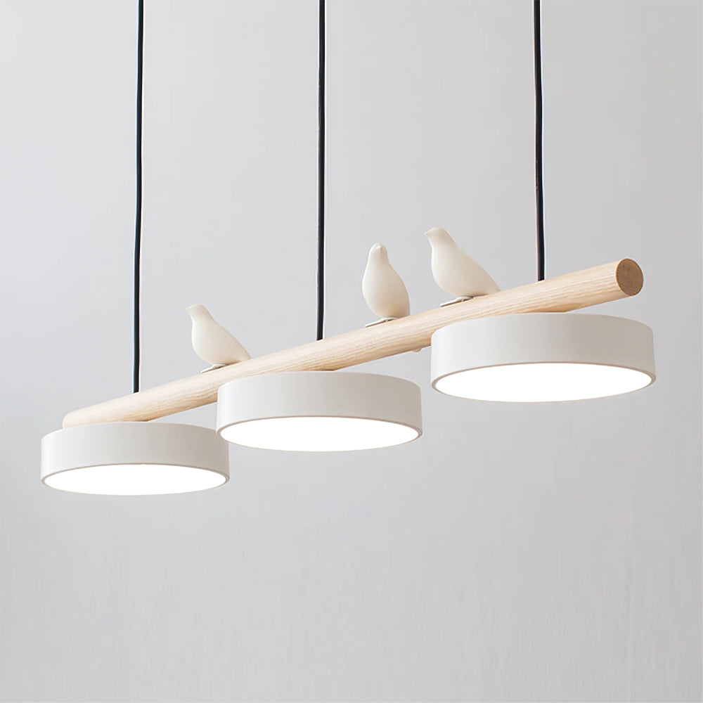 Modern LED bird pendant light, transforming your home decor.