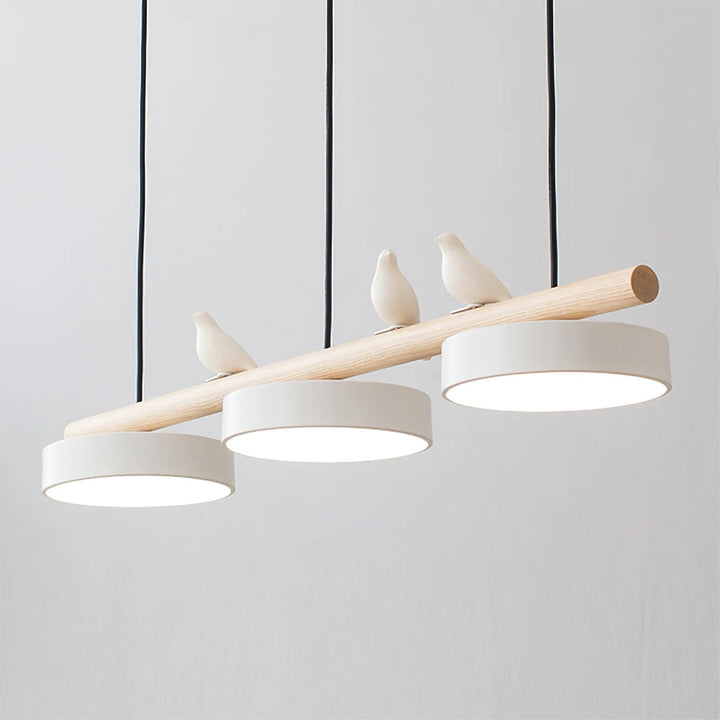 Contemporary bird pendant with adjustable LED, enhancing your ceiling.