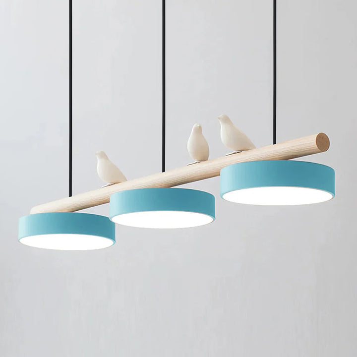 Modern decorative bird pendant lamp with LED for an inviting home ambiance.