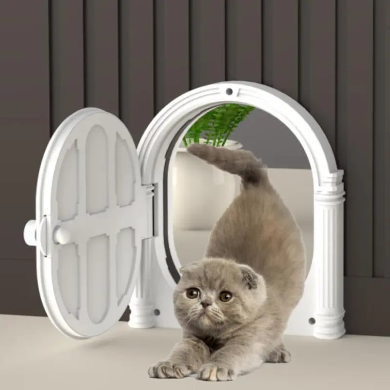 Small pet decorative front door toy for hamsters, guinea pigs, mice. Durable & interactive habitat enrichment.