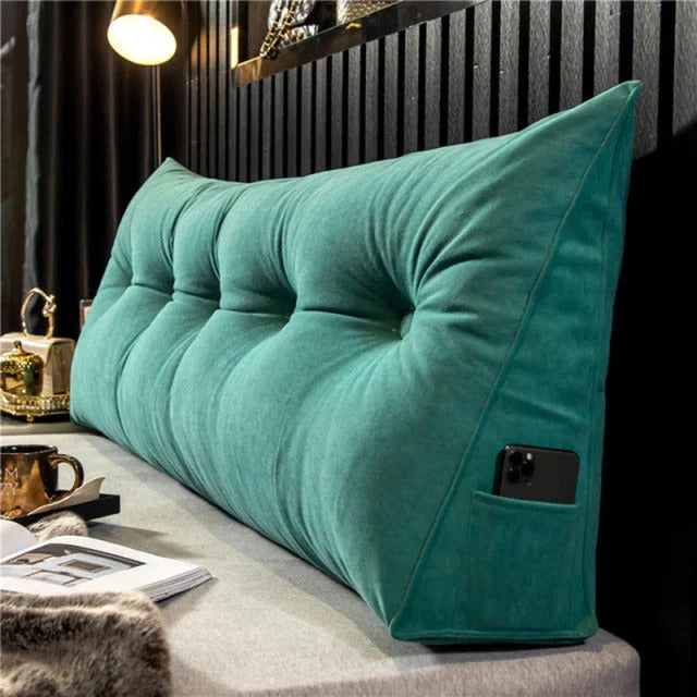 DreamSlope backrest pillow providing excellent lumbar support in bed