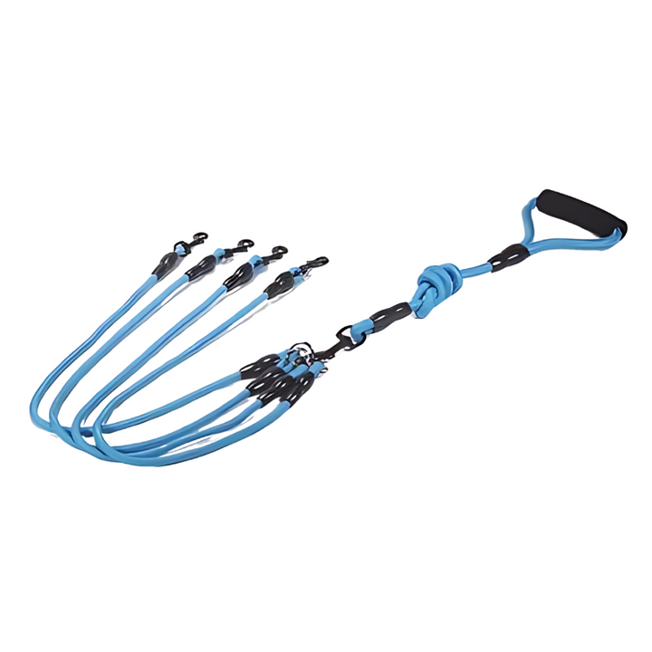Durable DuoGrip dual leash for comfortable and tangle-free walks