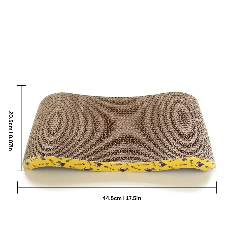 Durable Cat Scratcher & Rest Pad - Wave, Bone, Whisk Styles
