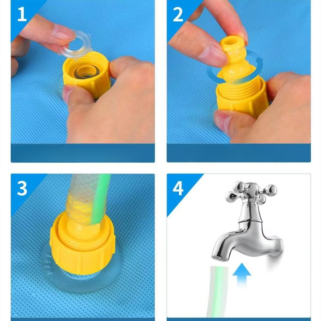 Outdoor summer dog fountain toy for water play. Durable pet supplies for cooling and interactive fun.