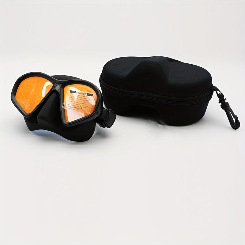 Capture stunning underwater footage with the camera mount on this dive mask.