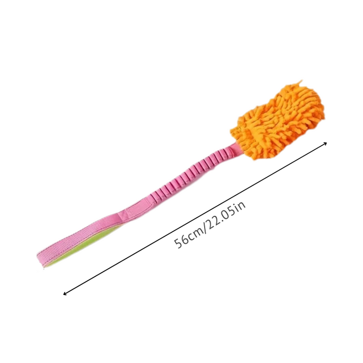 Strong chew toy designed for aggressive chewers, featuring the Tug Buddy.