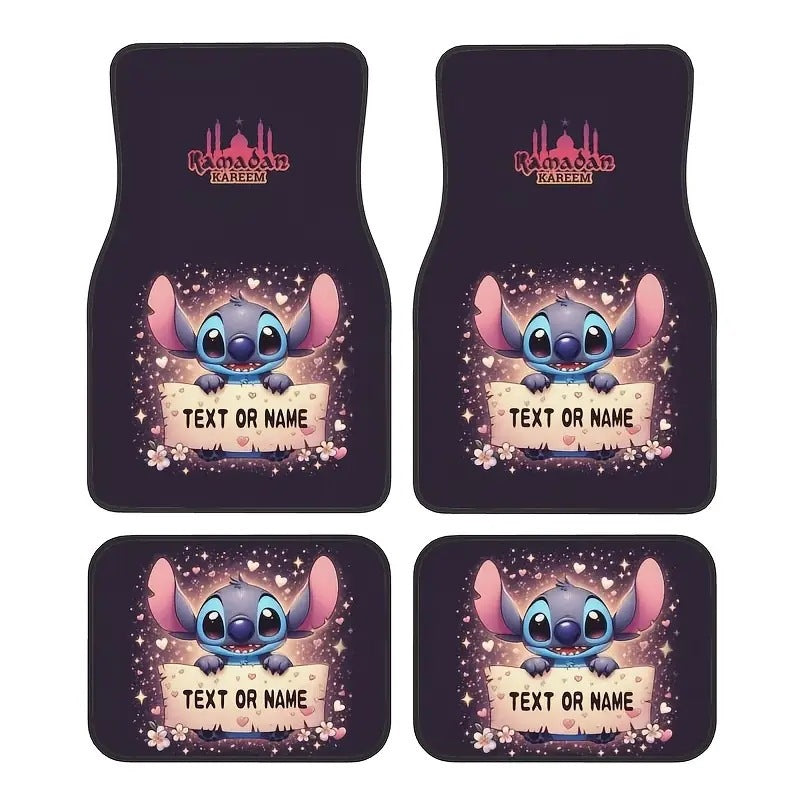 Non-slip universal car mats, interior protection, heavy-duty material. Easy to install and clean.
