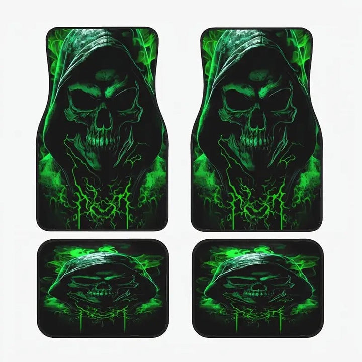 Durable non-slip universal car mats for all-weather vehicle protection. Easy to clean.