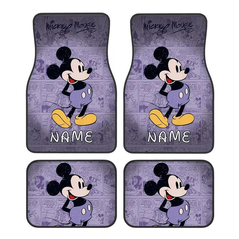 Heavy-duty universal car floor mats, interior protection, non-slip. Easy-clean durable design.