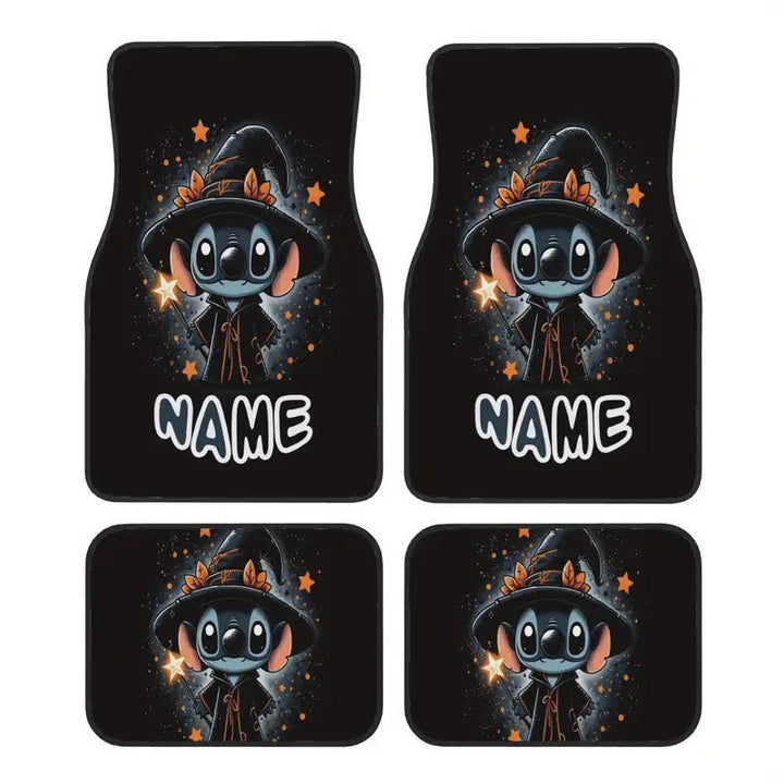 All-weather universal car floor mats, non-slip, durable accessory. Easy to clean.