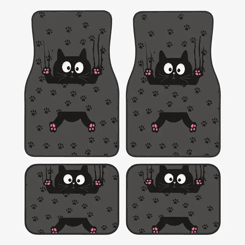 Durable universal car floor mats, vehicle interior protection, easy clean. Non-slip, heavy-duty.
