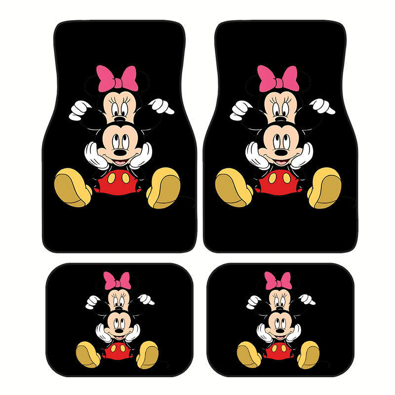Heavy-duty universal fit car mats, all-weather, durable. Non-slip interior protection.