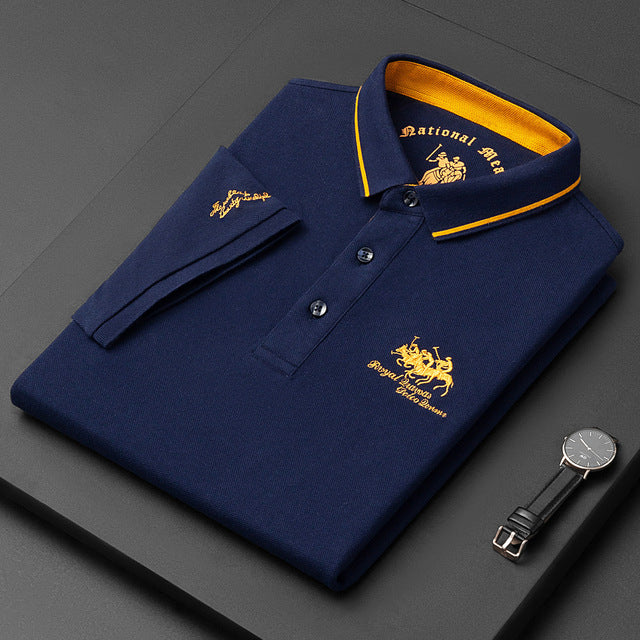 Earl Men's Classic Fit Polo Shirt in grey, a versatile menswear essential for a polished look.
