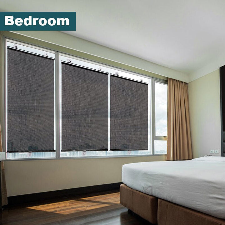 Home decor roller blind with simple installation for instant sun blocking.