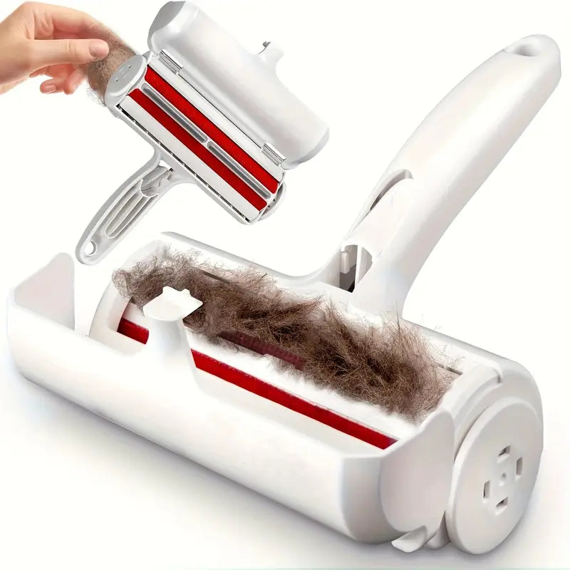 Reusable pet hair lint remover for clothes, sofa. Eco-friendly fur cleaner for dog & cat hair.
