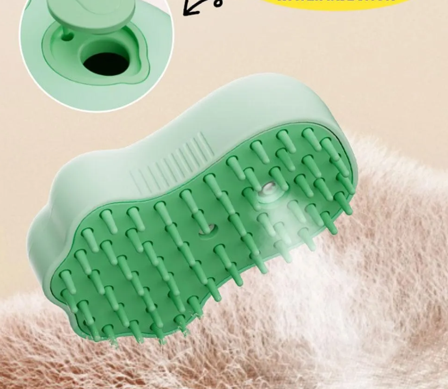 Convenient cordless electric cat brush for gentle grooming & massage. A must-have pet supply for cats.