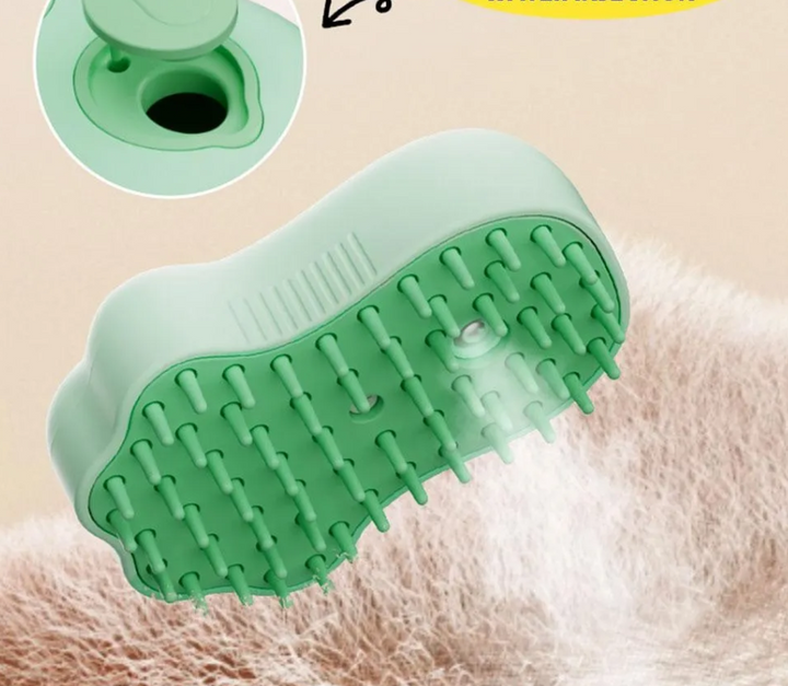 Convenient cordless electric cat brush for gentle grooming & massage. A must-have pet supply for cats.