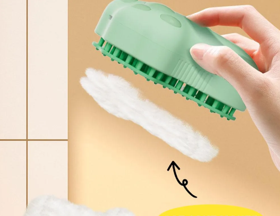 Versatile cordless electric cat brush for bath, grooming & massage. Essential pet care supplies.