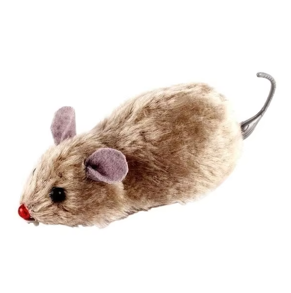 Watch your cat hunt with this realistic electric mouse cat toy.