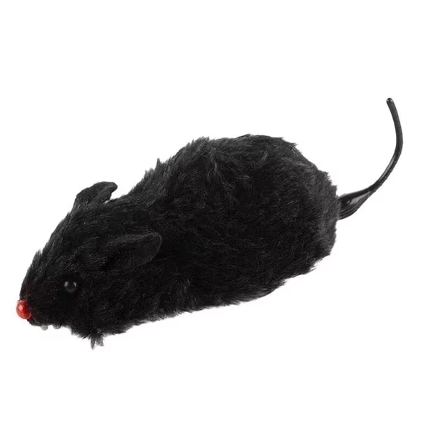 Durable and fun electric mouse toy, perfect for interactive cat play sessions.