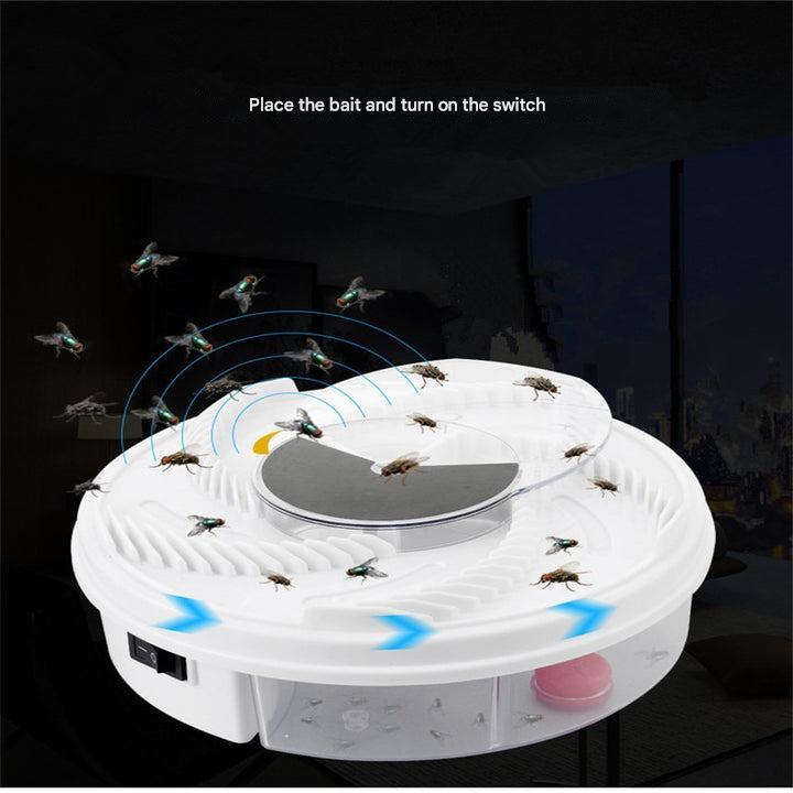 Chemical-free electric fly catcher, USB insect trap for safe indoor home pest control, tackles fruit flies.